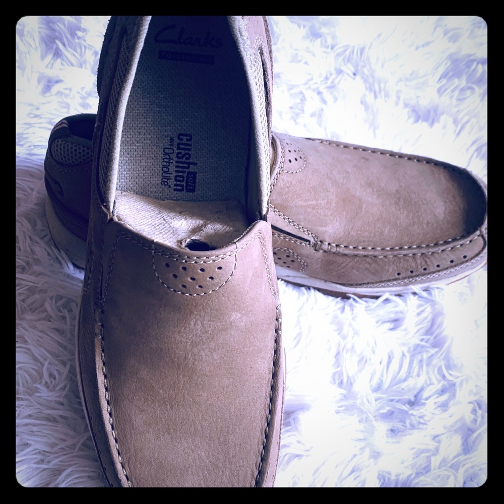 Brand new Clarks collection men’s slip-on shoe